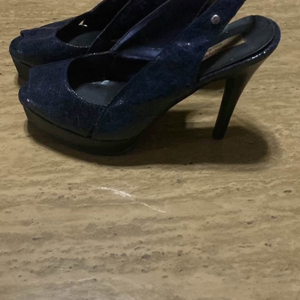 Elegant Navy Women's Heels